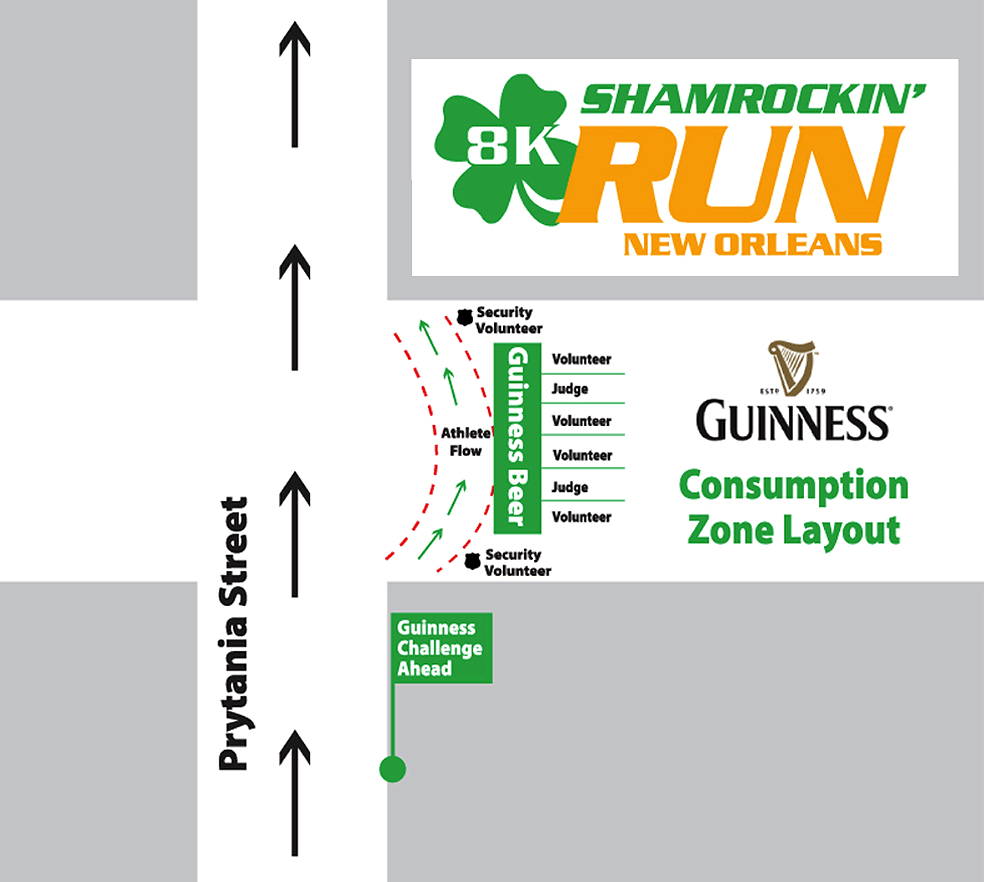 Guinness Challenge Map